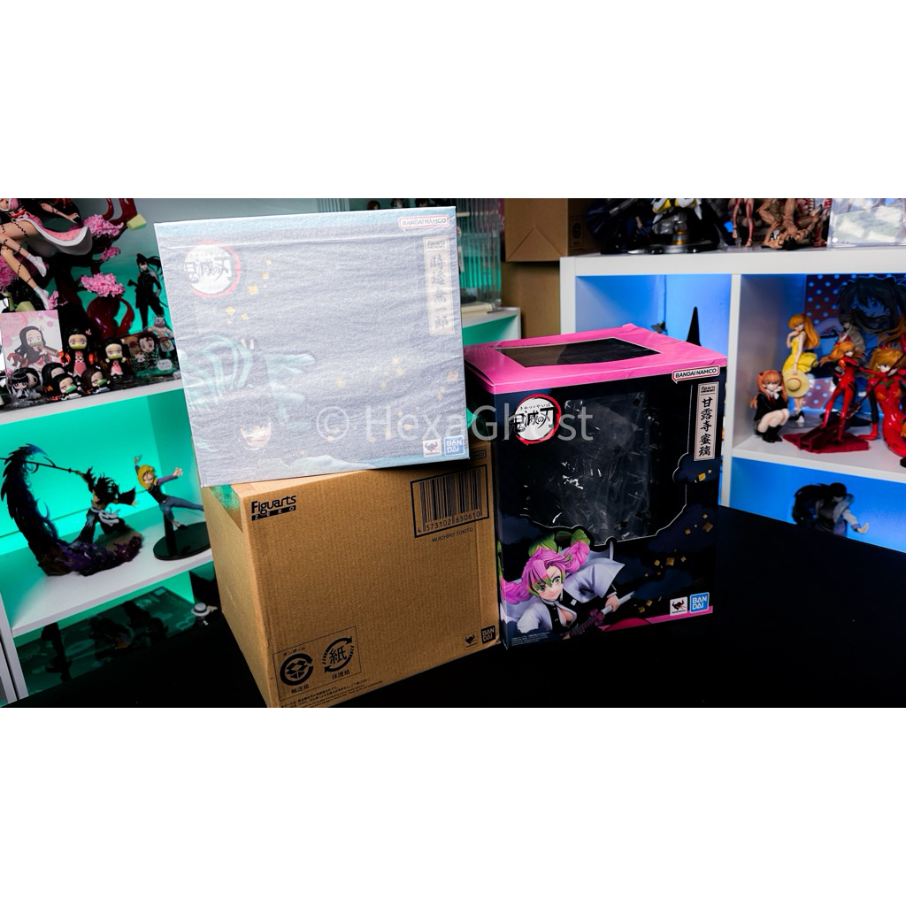 FLASH SALE - 1 Set FZO Muichiro FZO Mitsuri Figuarts Zero Demon Slayer Kimetsu no Yaiba