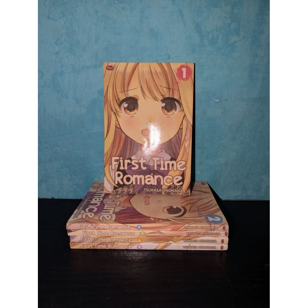 KOMIK FIRST TIME ROMANCE Vol 1–5 TAMAT LENGKAP | TSUKASA UNOHANA | KOMIK BEKAS KOLEKSI PRIBADI KOLPR