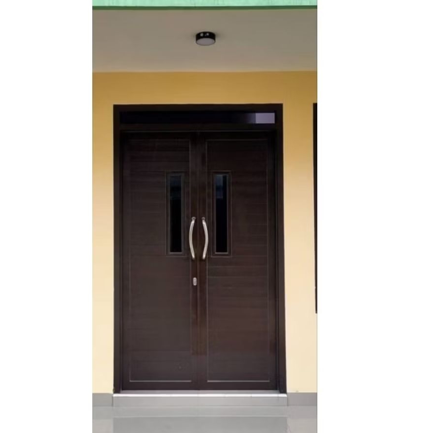 set kusen+pintu aluminium kupu-kupu tarung T120xL15cm murah.
