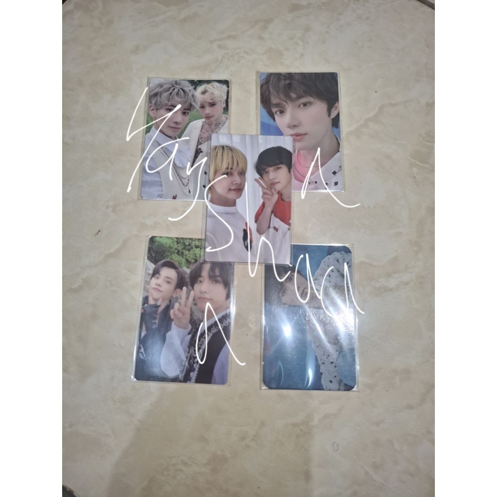 [READY] Photocard TXT WTS want to sell Beomjun Yeongyu Beomgyu Yeonjun h:our 2 hour 3  Tyunning Taeh