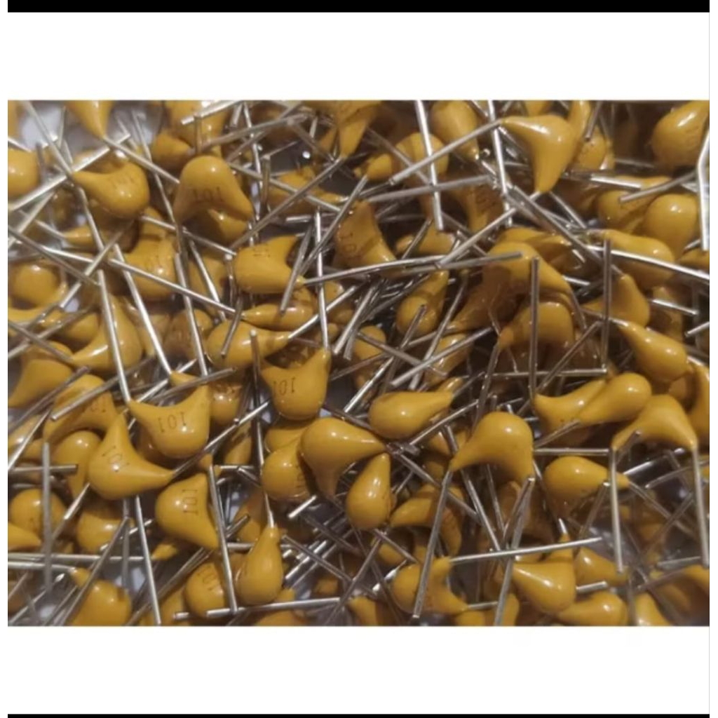 Capasitor 100pf , 100n, 47pf, 330pf, 220n, 150pf  100v multilayer per 10pcs
