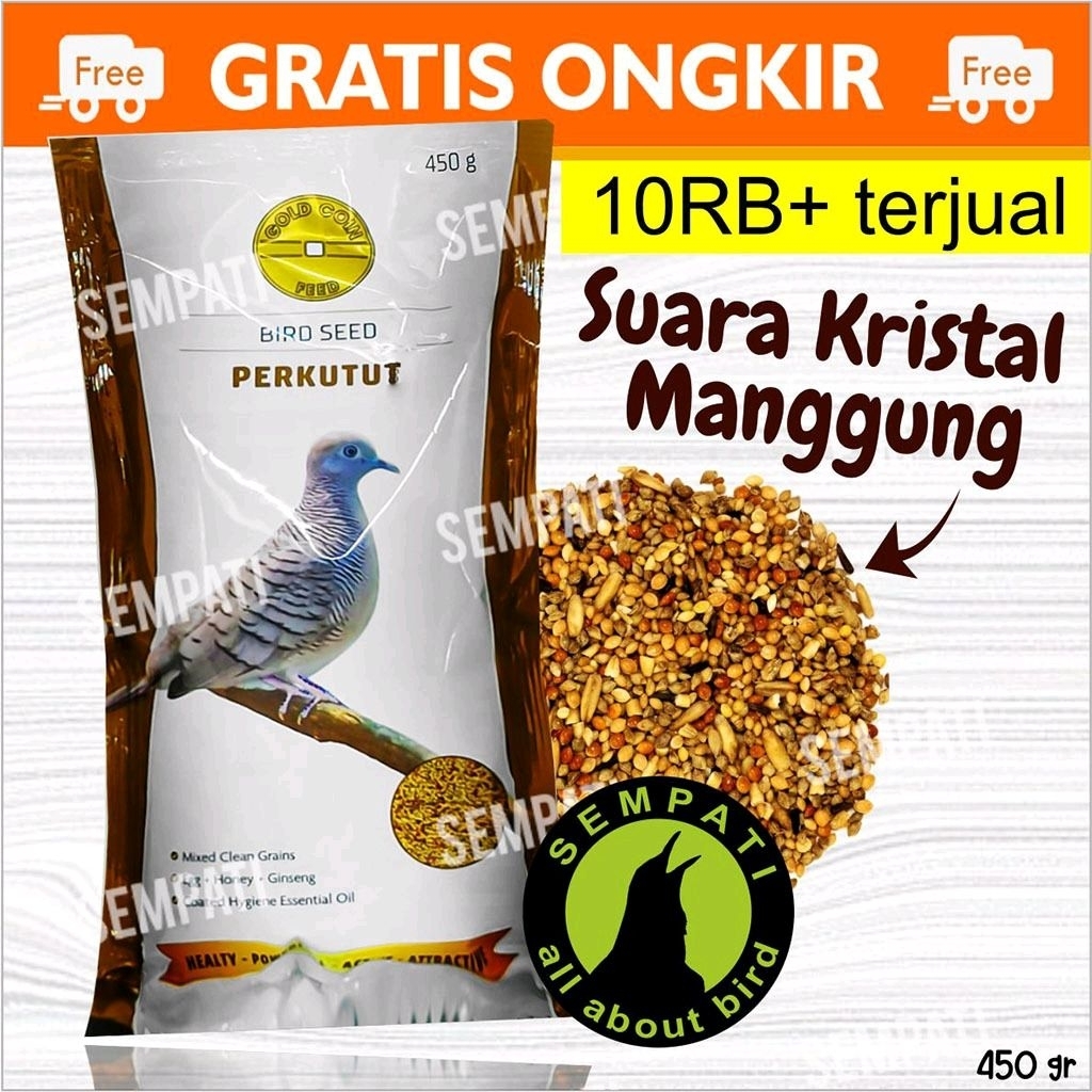 GOLD COIN PERKUTUT PAKAN BURUNG PERKUTUT GOLDCOIN MAKANAN HARIAN MAKANAN PERKUTUT HARIAN