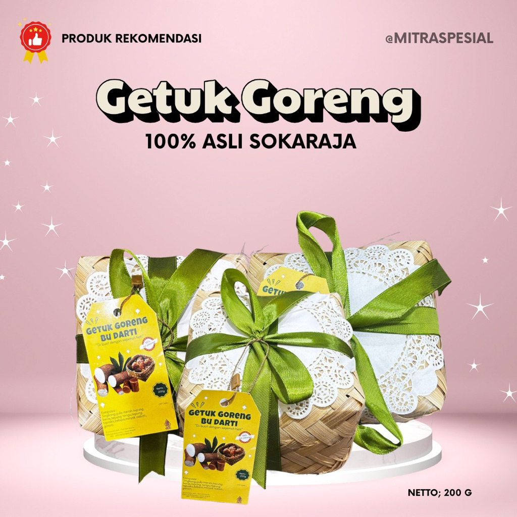 GETUK GORENG BU DARTI - Getuk Asli Sokaraja