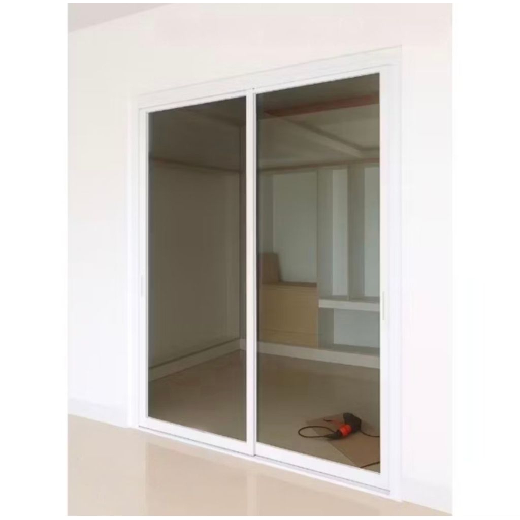 Pintu Geser 2 Daun Rel Bawah