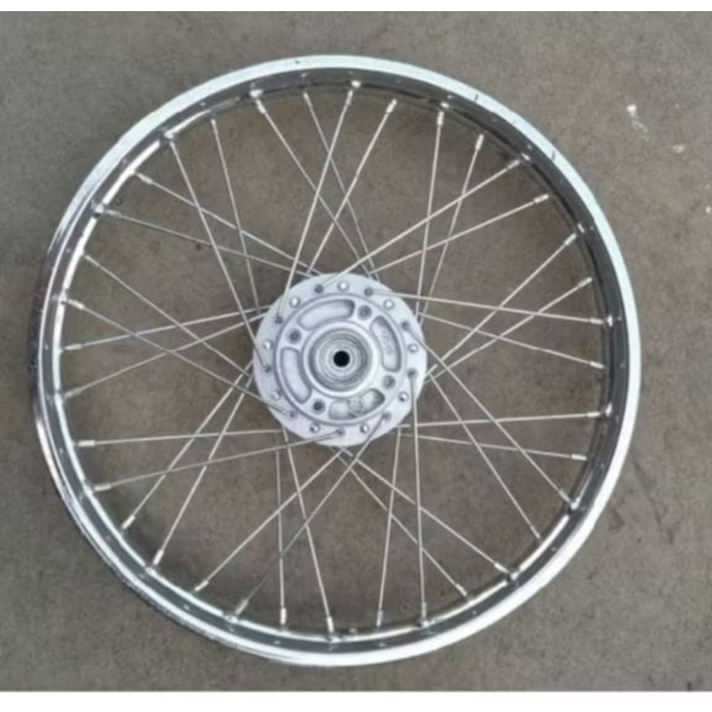 Velg Peleng Depan Honda Supra x 125 Lama Karisma X Kharisma D Original Bekas