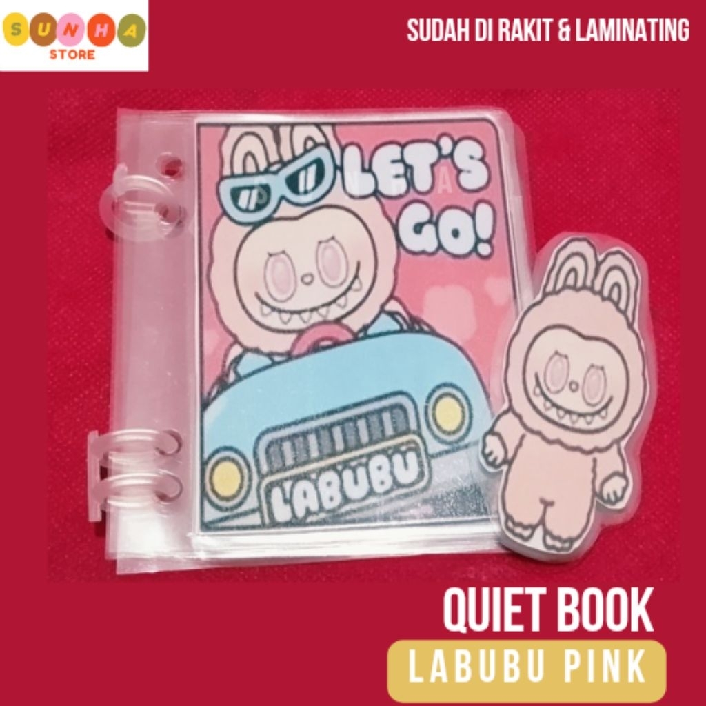 [69] Quiet book labubu / paper doll labubu / paper doll house labubu