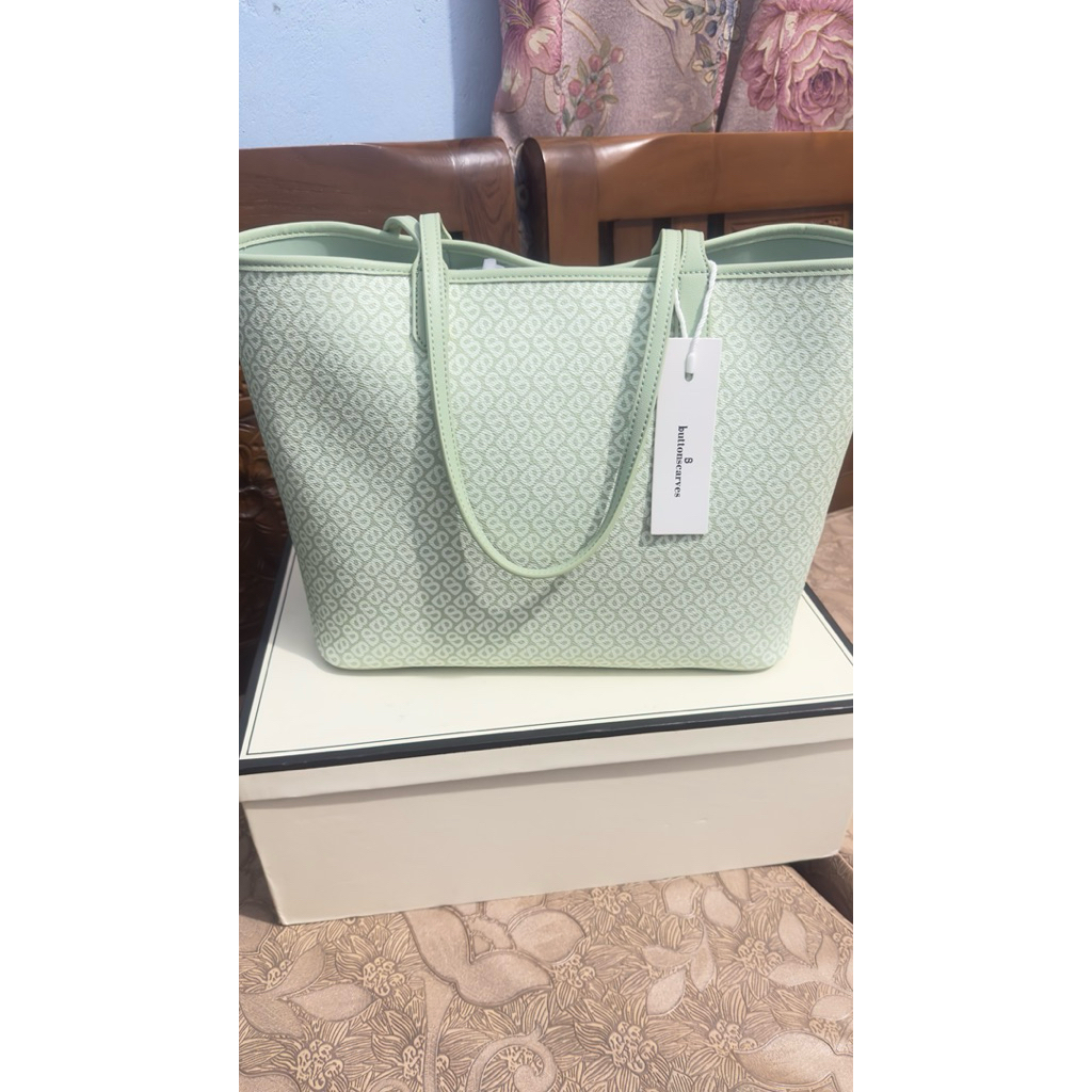 Izzy canvas Bag - Sage by BS