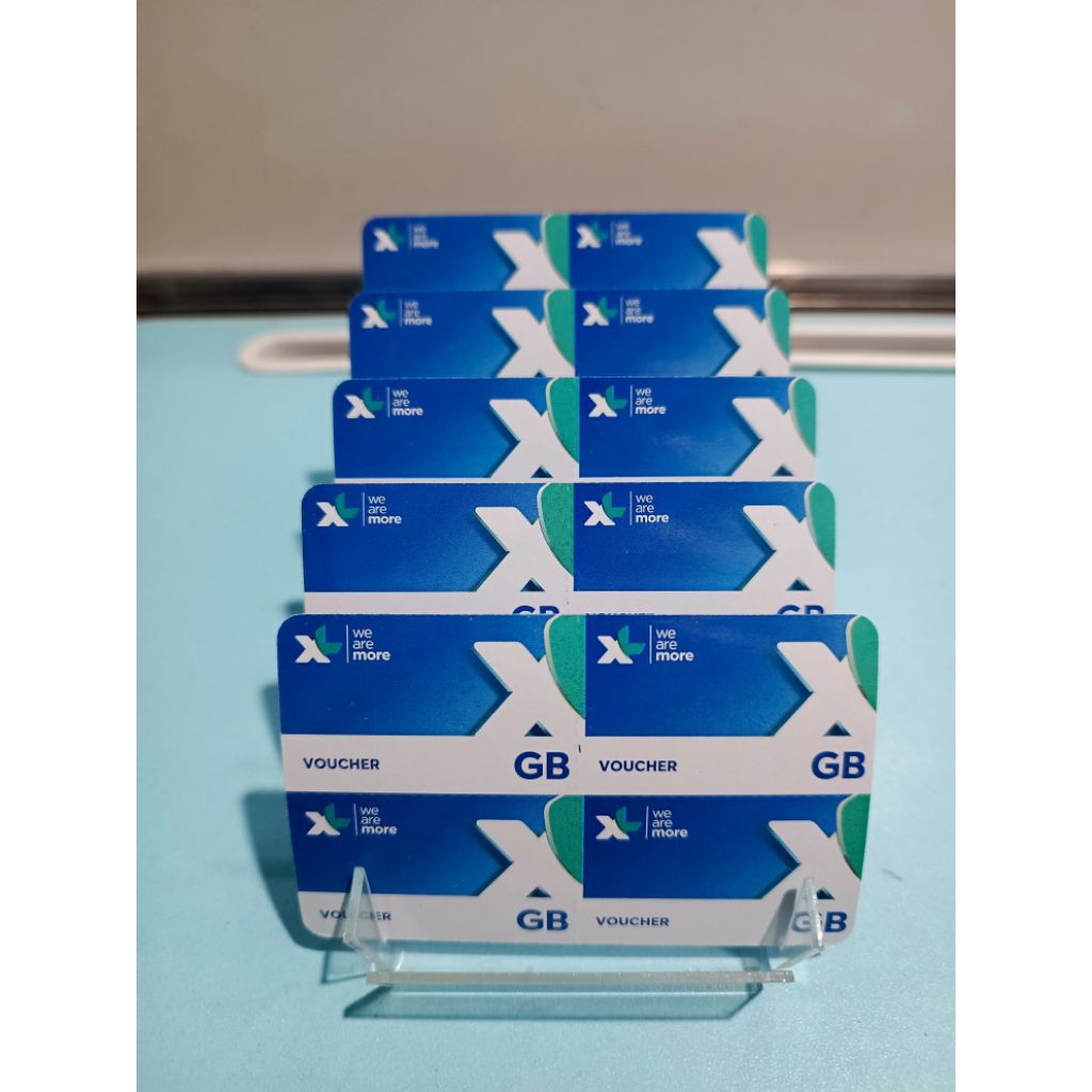 Voucher XL KOSONG /VOUCHER BLANK XL bahan injek kuota NASIONAL