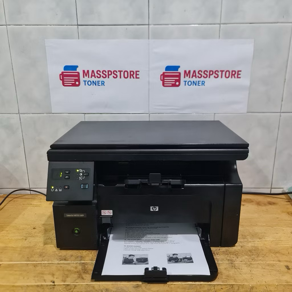 Mesin foto copy mini Hp Laserjet M1132 print scan copy bergaransi