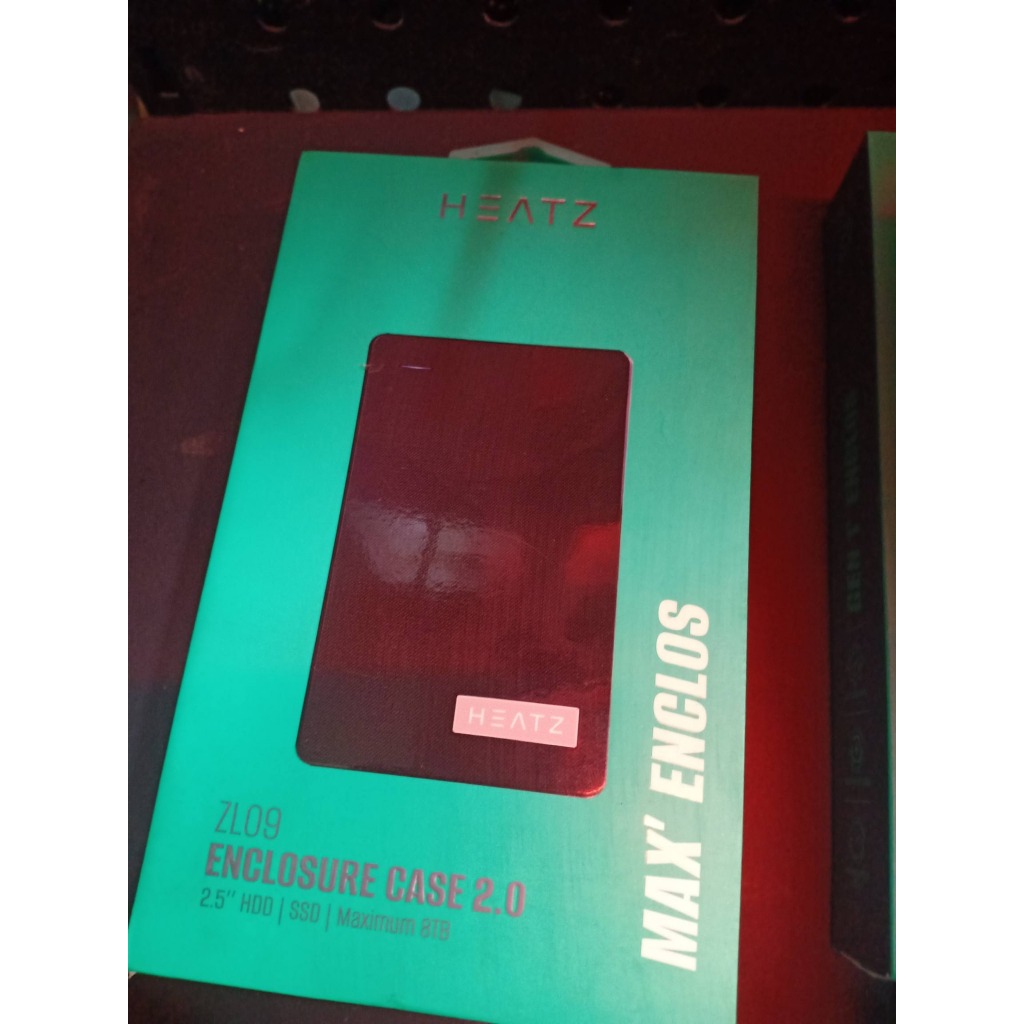 Casing Hdd Ssd High Enclosure Max 8 TB HDD/SSD Case Hard Drive External Disk Case USB 2.0 Heatz Zl08