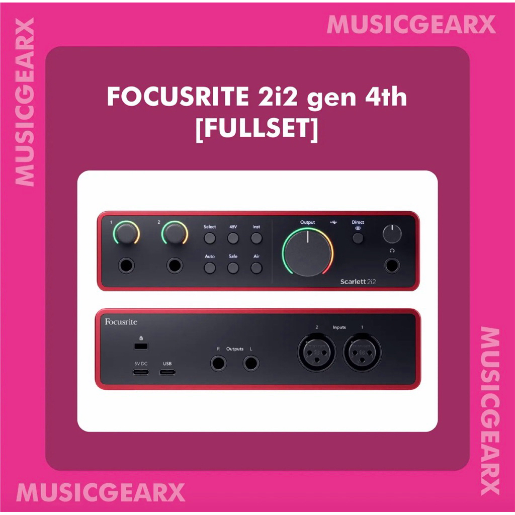 focusrite 2i2 gen 4
