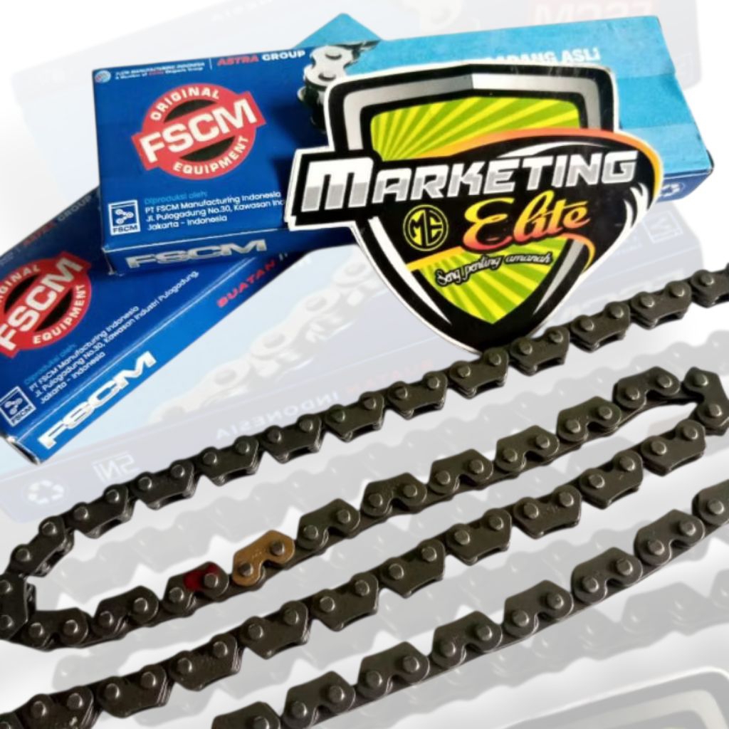 Rantai Kamprat kmprat keteng Tiger Megapro FSCM 100 102 104 PNP GL MP Tiger model kupu & Rantai FSCM