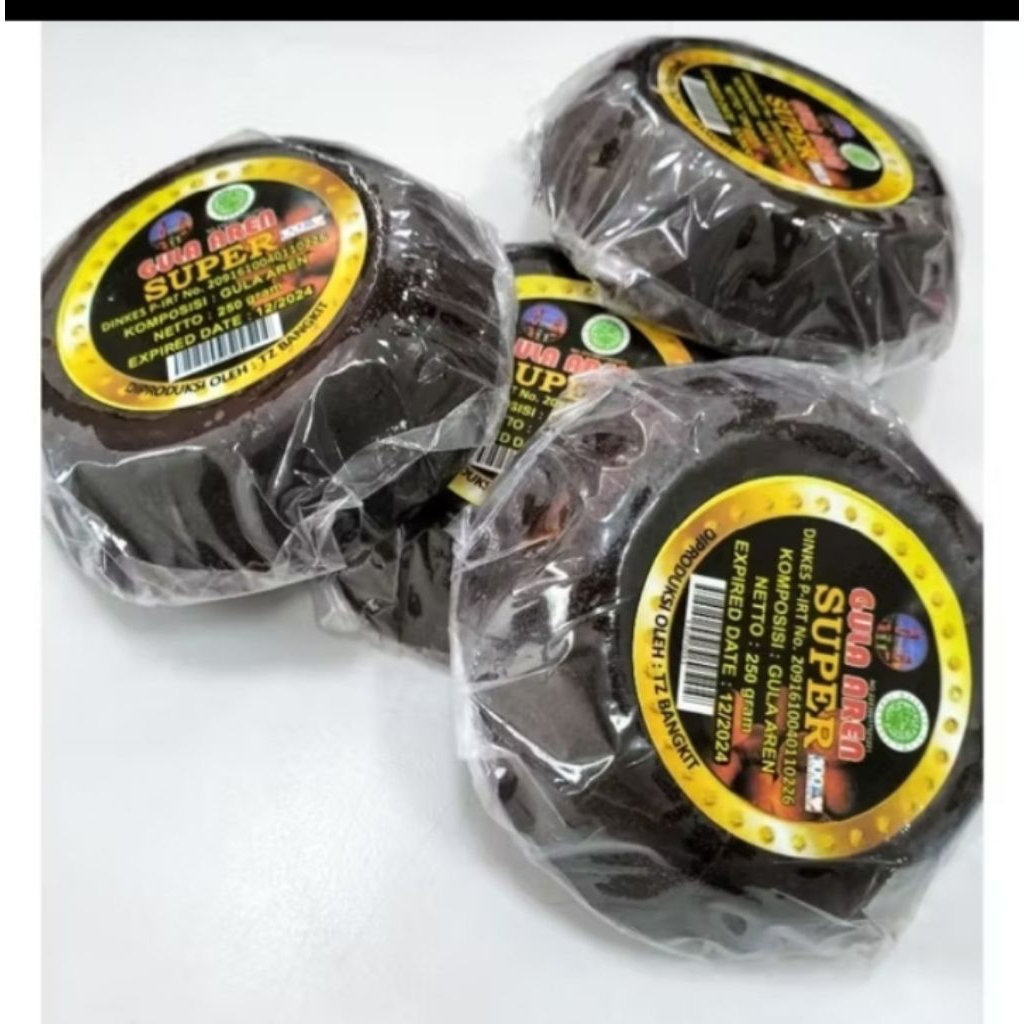 Gula Aren Asli 500 gr / Gula Aren Batok Lingau Cuko Pempek Palembang