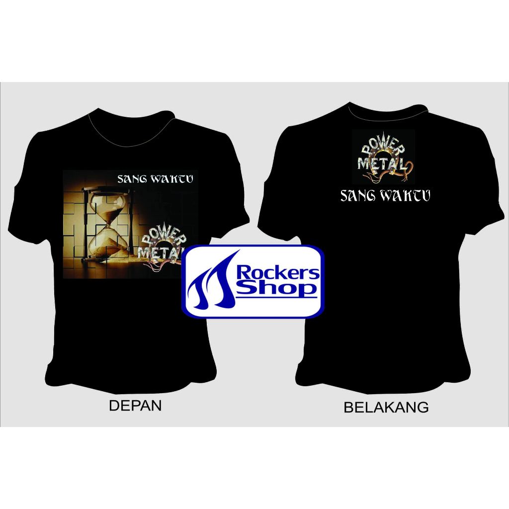 KAOS POWER METAL ALBUM POWER IX SINGLE HITS SANG WAKTU BAND ROCK METAL LAWAS LEGENDA
