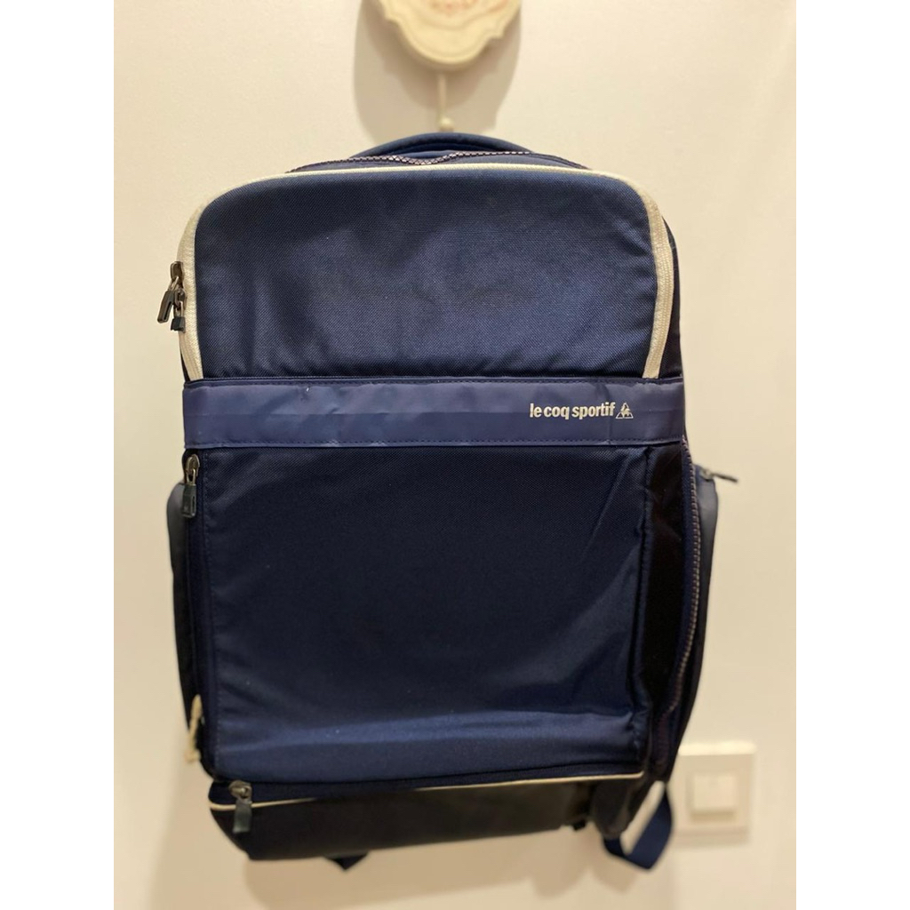 Tas Ransel Laptop Pria Le Coq Sportif Men’s Backpack Bag Bahus Murah