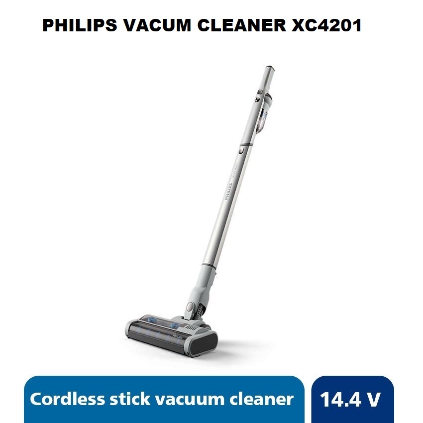 PHILIPS XC4201 Cordless VC 4000 BRUSH Vacuum Cleaner XC4201/01