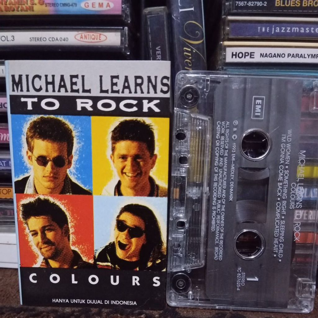 kaset mltr colours Michael learn to rock