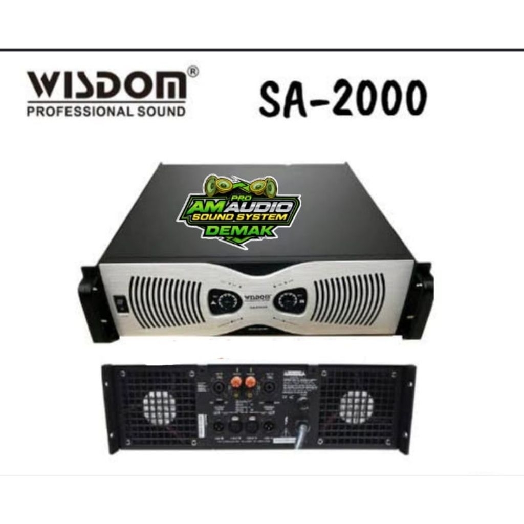 Power Amplifier Wisdom SA-2000