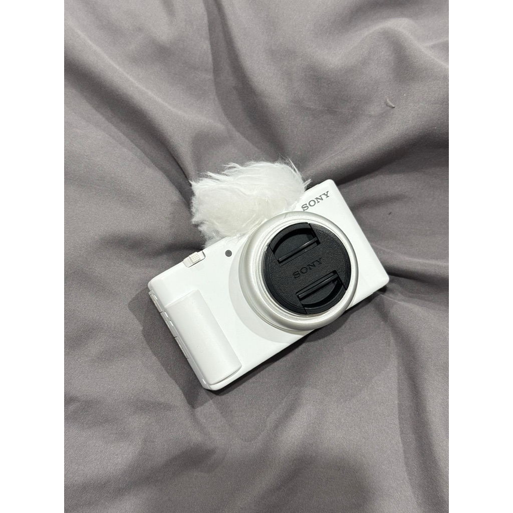 Sony ZV-1F Digital Camera White (Second Bekas Preloved Mulus Terawat)