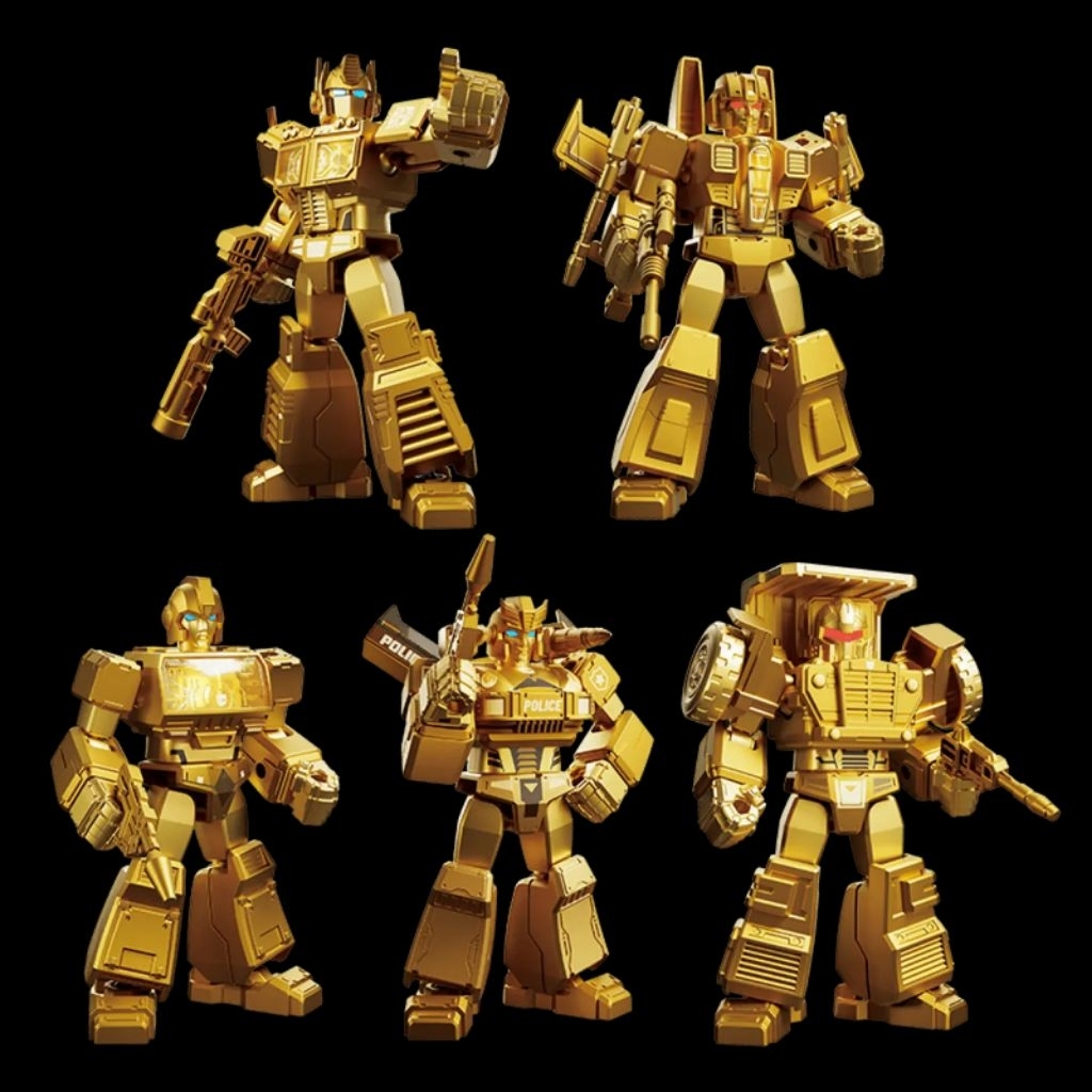 BLOKEES TRANSFORMERS X YEARLY VERSION THE GOLDEN LAGOON LIMITED EDITION