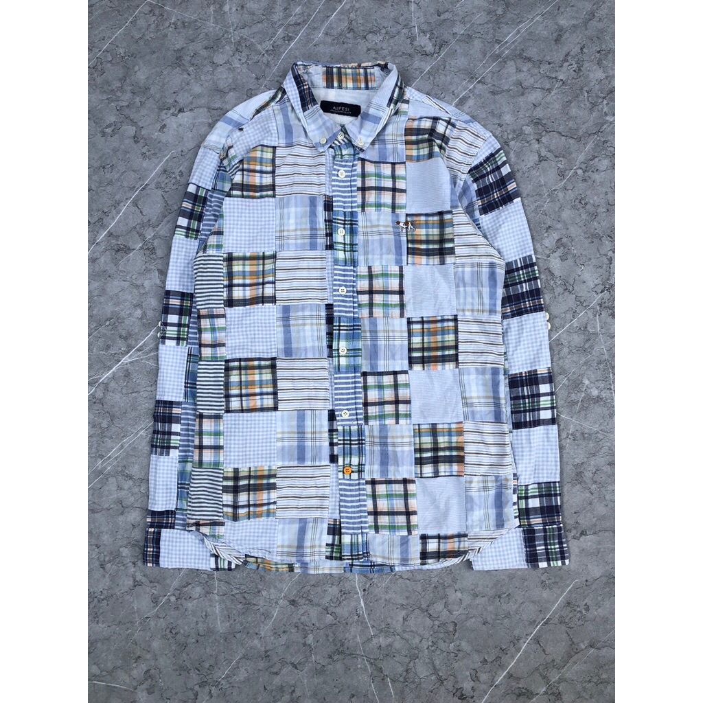 Aspesi Patchwork Shirt