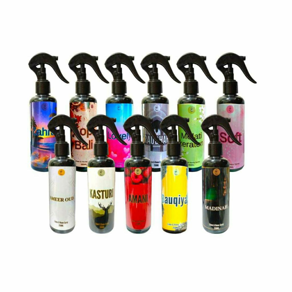 PENGARUM RUANGAN WANGI ARAB ISI 250 MILLI / MINYAK WANGI SPRAY / PARFUM SPRAY