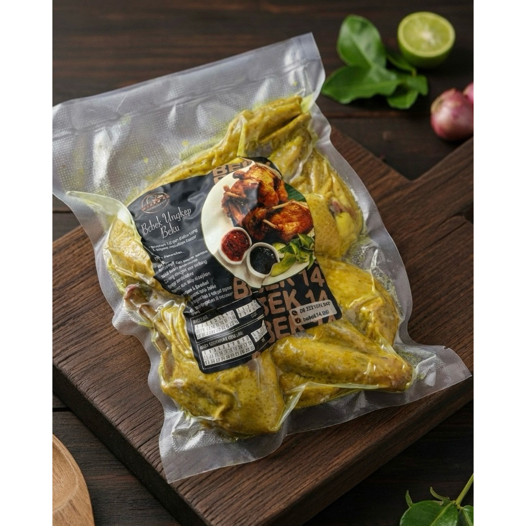 Bebek Ungkep Bumbu Hitam 1 ekor (Beku/Frozen)