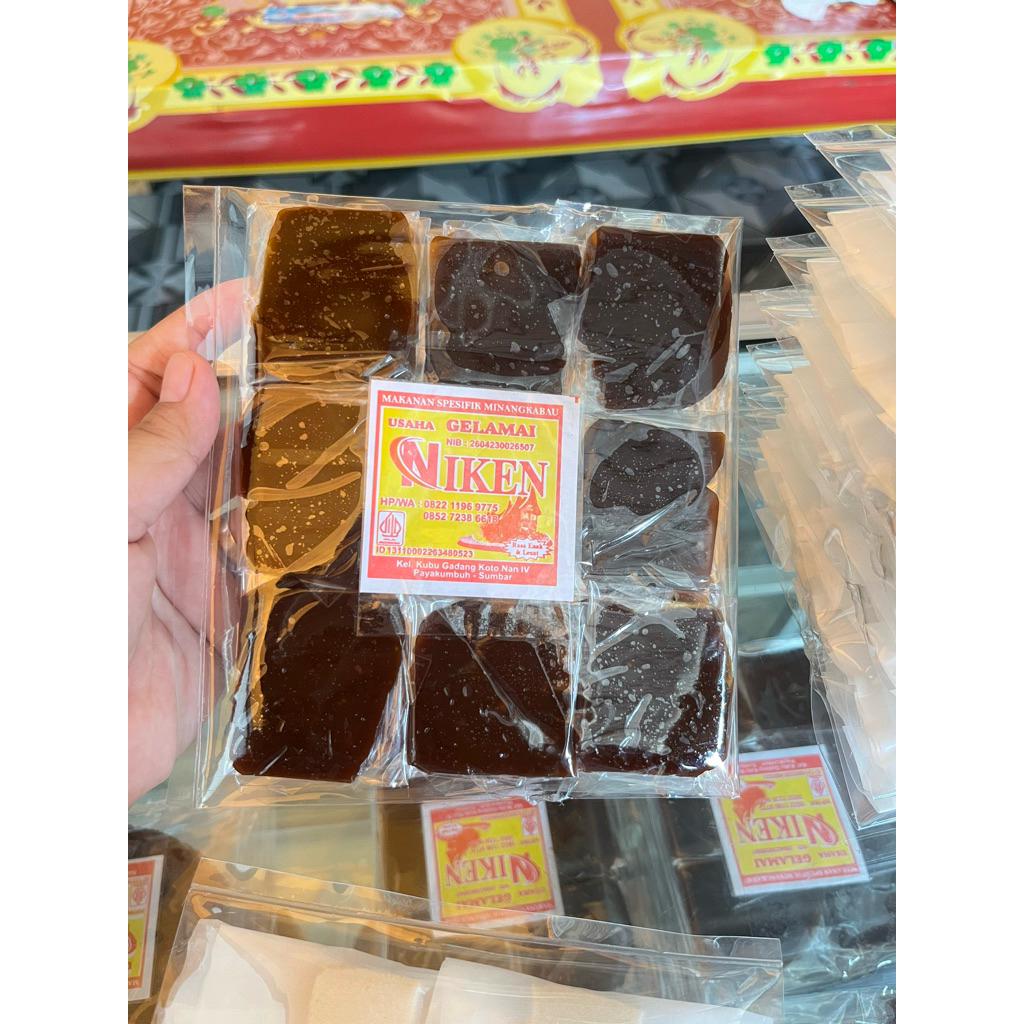 Gelamai Payakumbuh Khas Minang Asli Padang Manis dan Sangat enak
