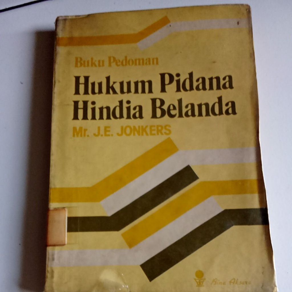 HUKUM PIDANA HINDIA BELANDA
