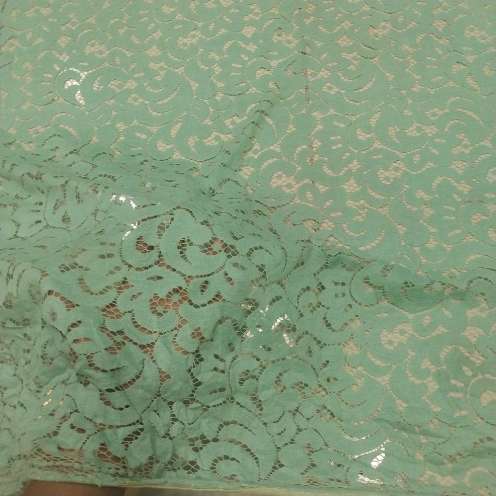 Kain/Bahan/BRUKAT KATUN LACE/Antik/Brukat Kebaya
