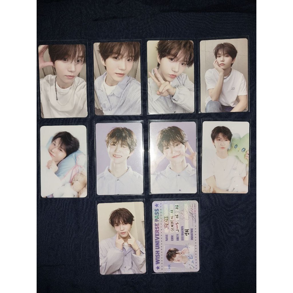 [READY INA] NCT WISH Jaehee SG25 PHOTOCARD PC OFFICIAL [sion riku yushi jaehee ryo sakuya]
