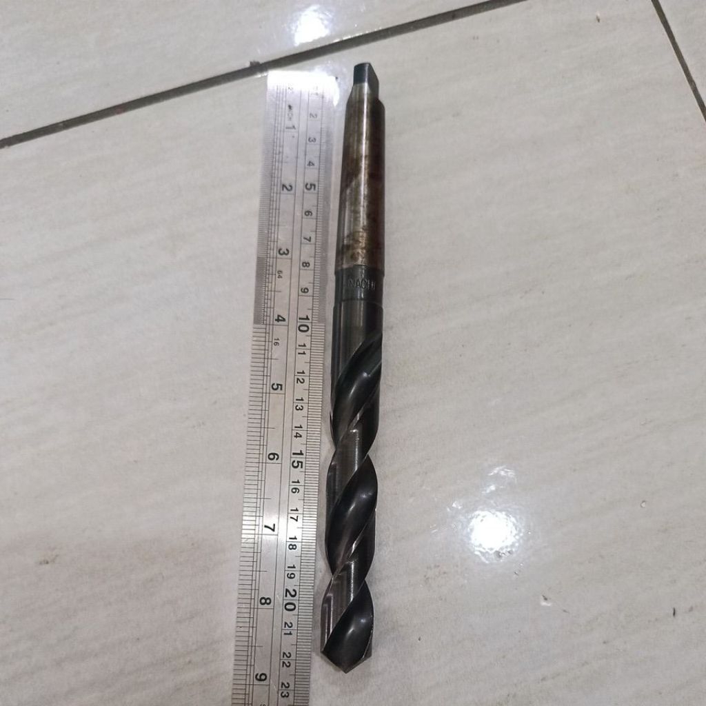 mata bor nachi 18mm mt2 bekas utuh mata bor nachi asli