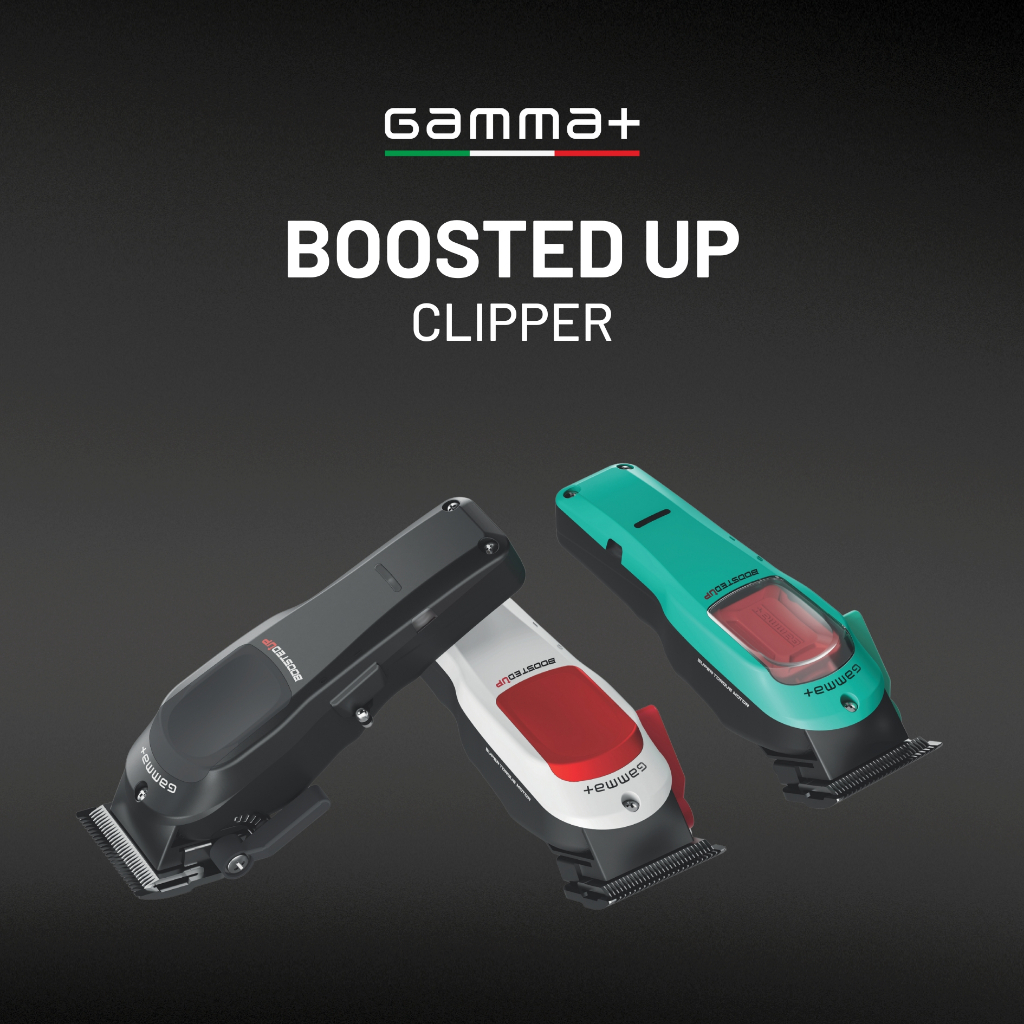 GAMMA+ BOOSTED UP CLIPPER Super Torque Motor | Profesional Hair Clipper