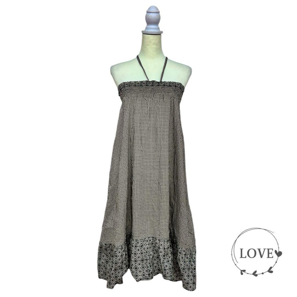 Rok Uniqlo Batik vintage 2in1 (Tali sebelah masuk)