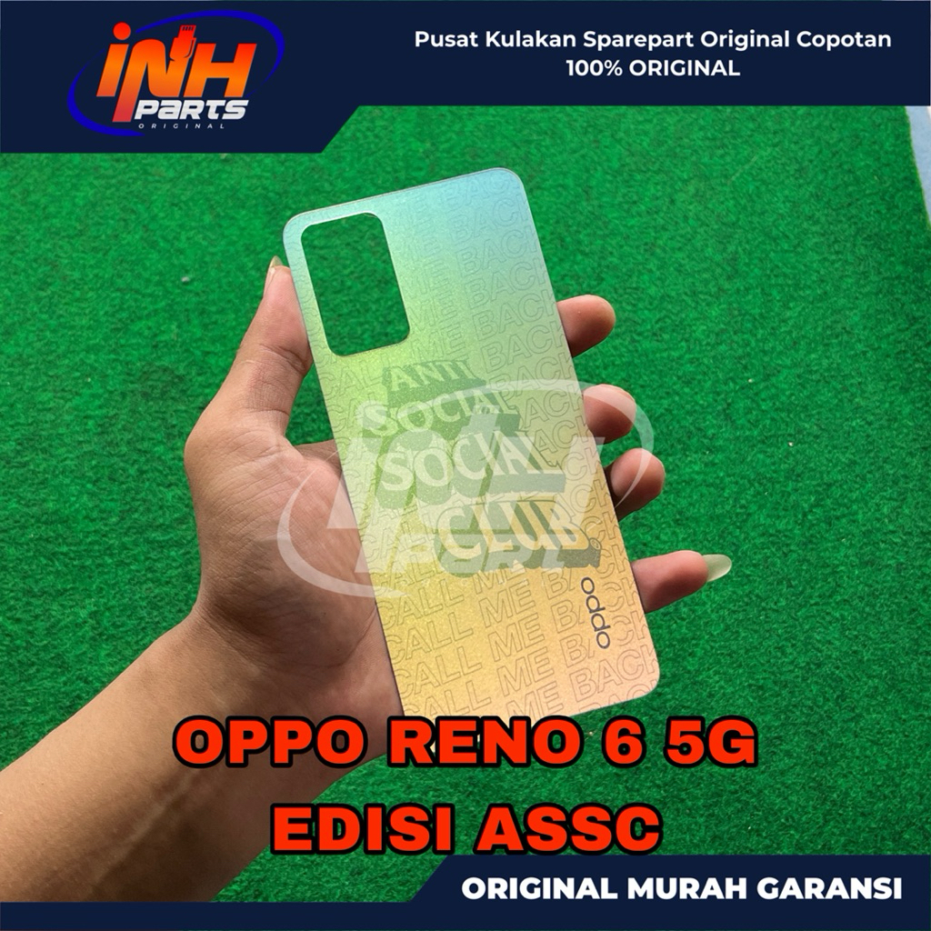 [INH PARTS] BACKDOOR CASING OPPO RENO 6 5G ORIGINAL COPOTAN