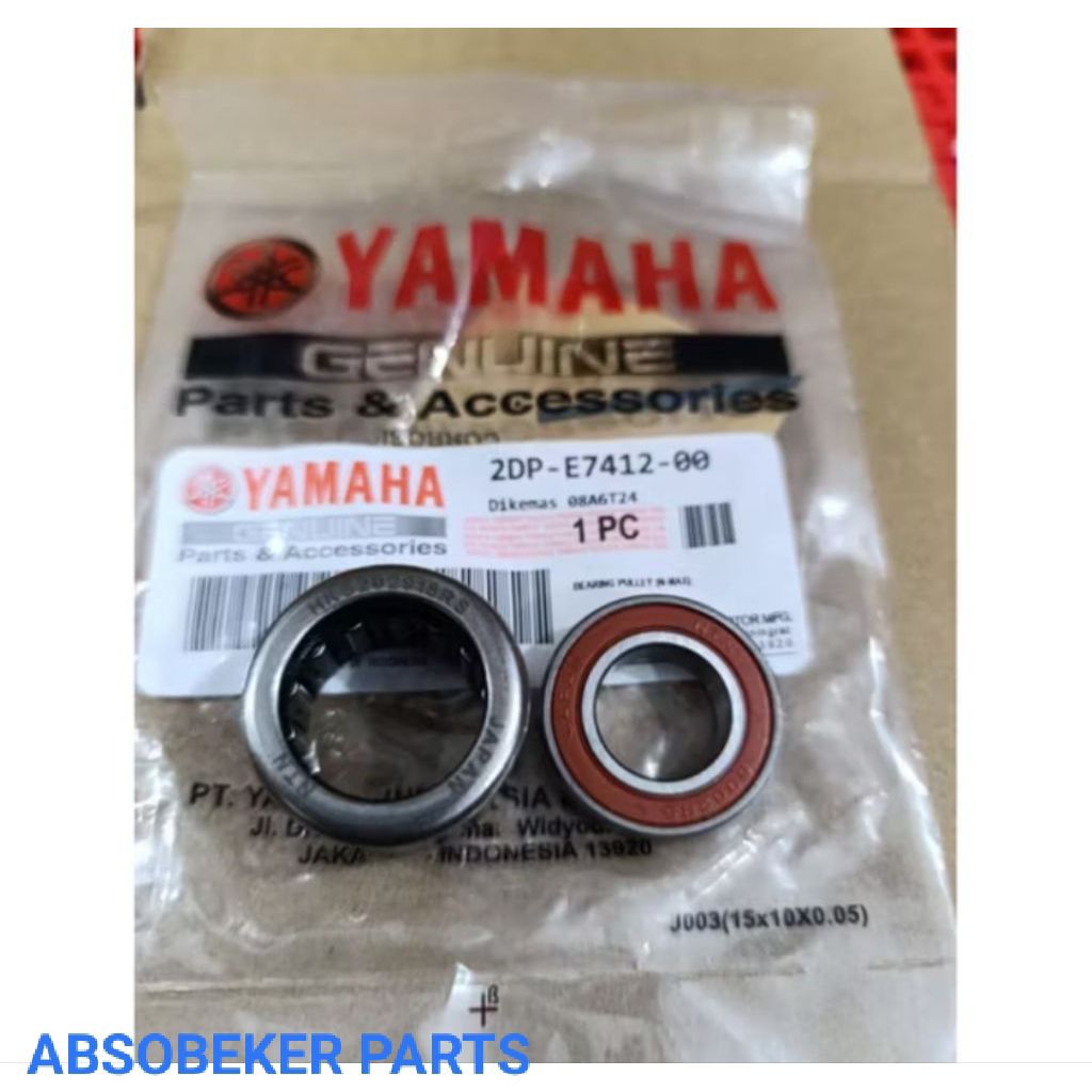 Bearing Pulley Lahar Bambu Yamaha N-max 155 Aerox 155 2DP