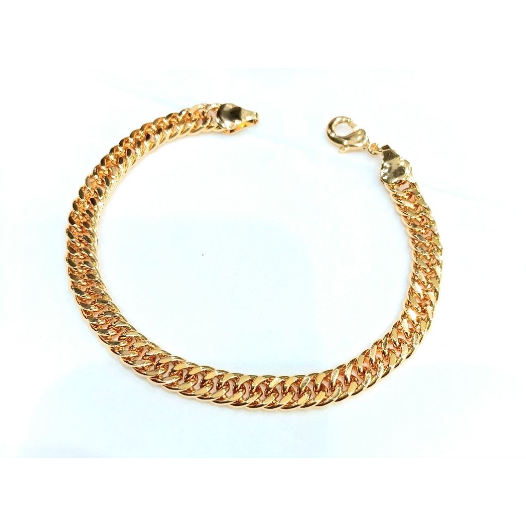 Gelang Rantai Remaja Dewasa Mirip Emas Asli