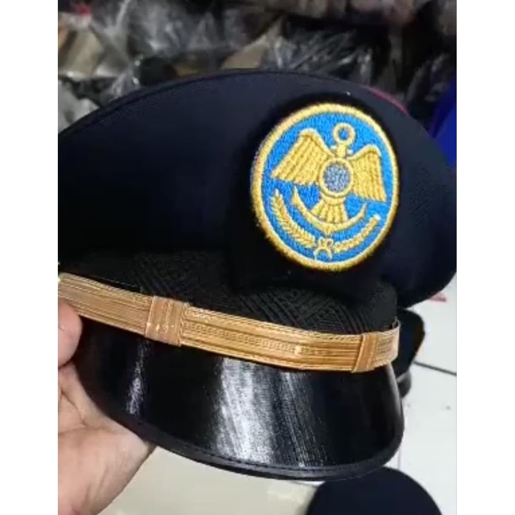 Topi pet Dishub Gol 3A, 3B dan 3C (cocok)