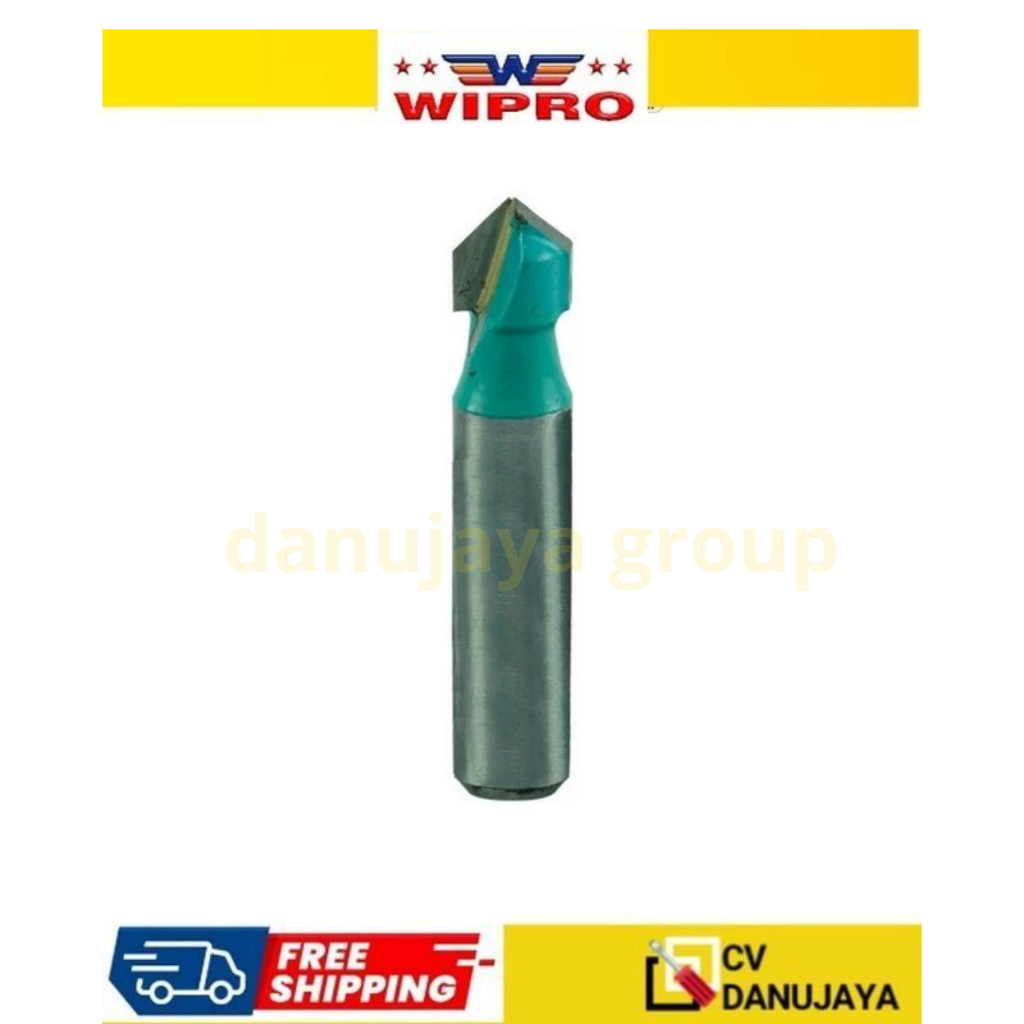 Wipro Mata Profil V-Grooving Groove Bit 90" 90derajat
