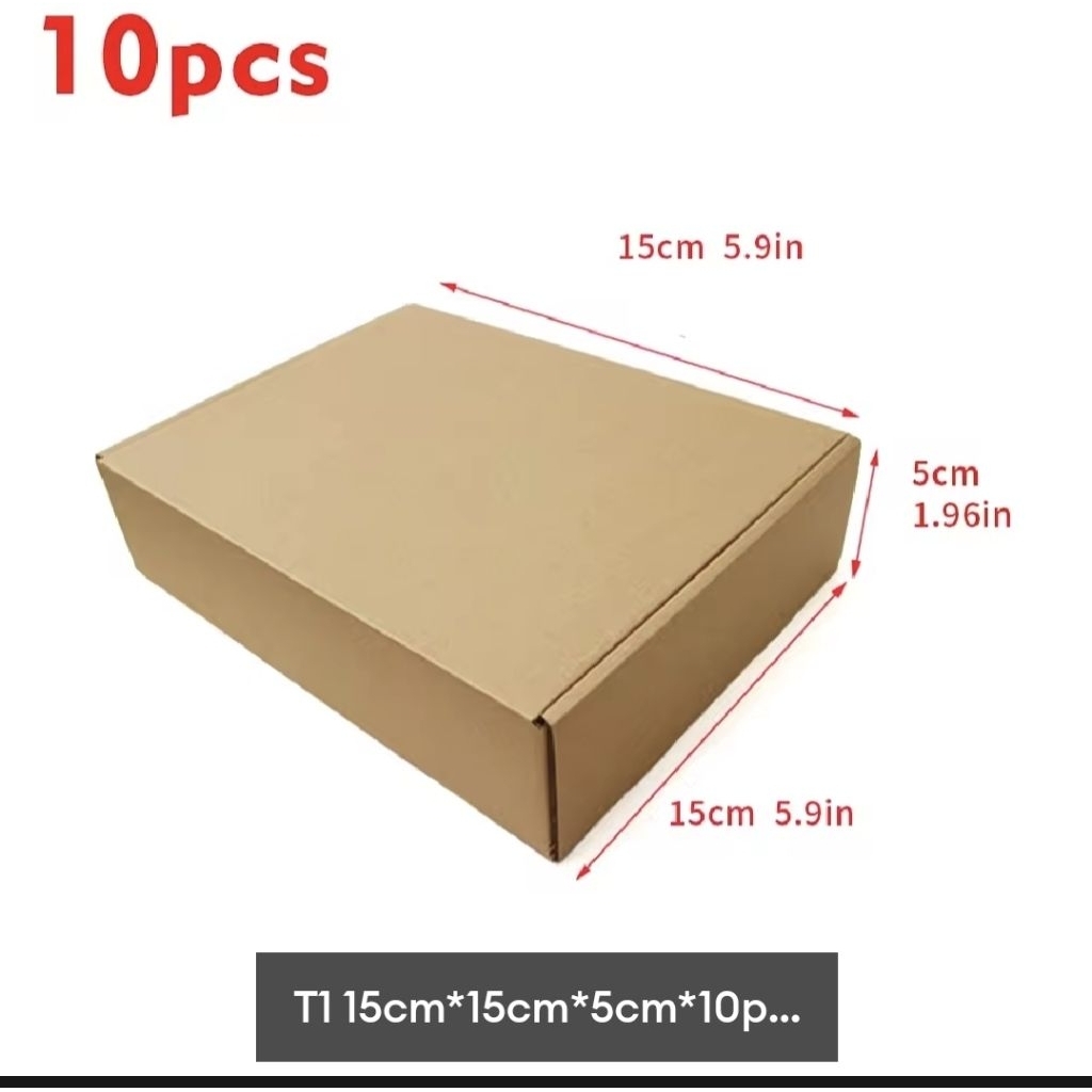 Box kotak karton coklat/box karton/box packing/box hampers