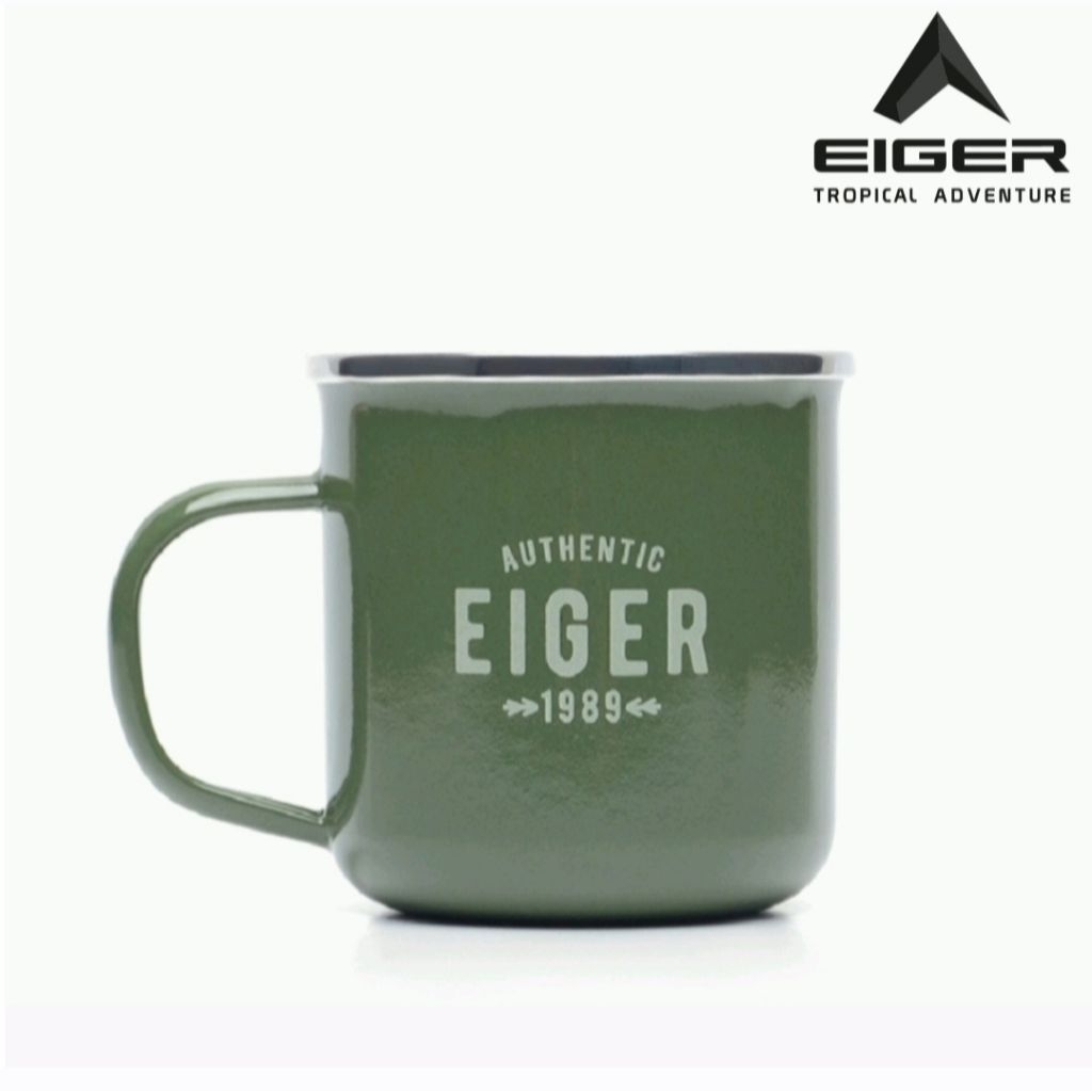 EIGER1989 PTS ENAMEL CUP [Original] Cangkir. Gelas Cangkir. Mug