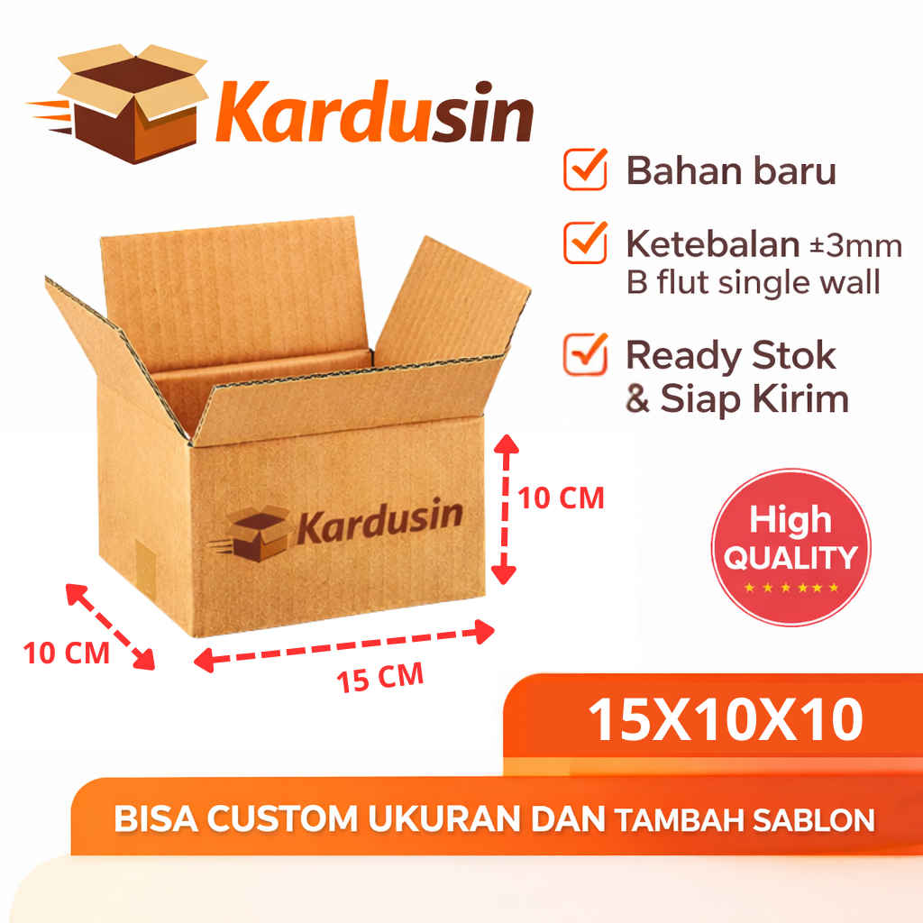 KARDUS PACKING 15X10X10