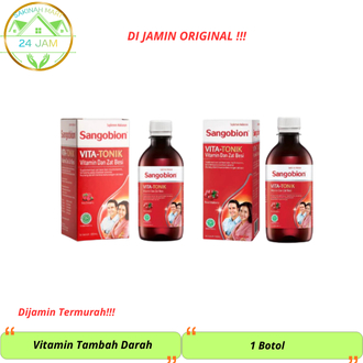 Sangobion Sirup Vitatonik - Zat Besi Dewasa