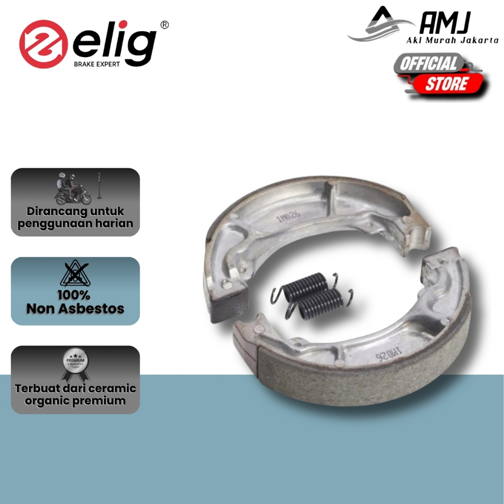 Elig Kampas Rem Belakang Kymco Trend 125 / Spike - SCM-H18