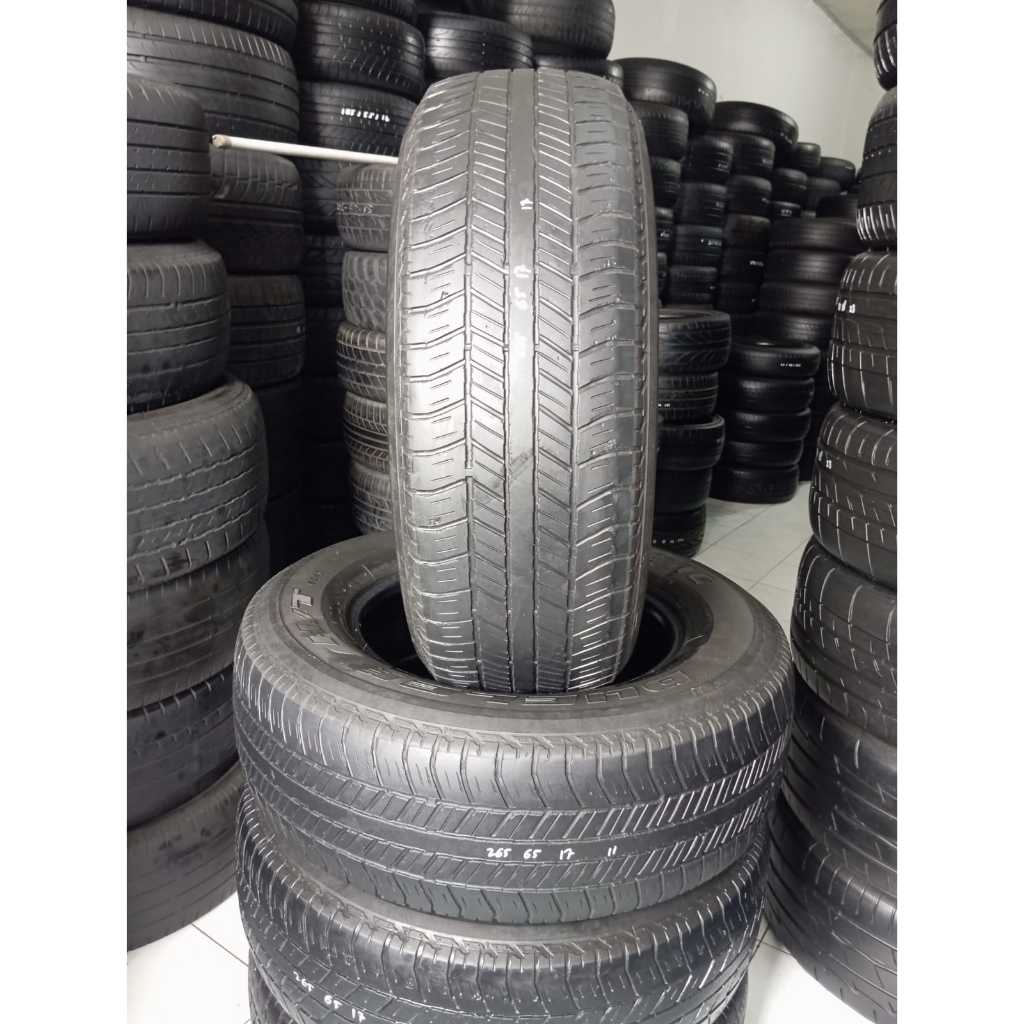 Ban Mobil Second Bridgestone Dueler H/T 265/65R17 4pcs Kondisi 75 persen Second Bagus