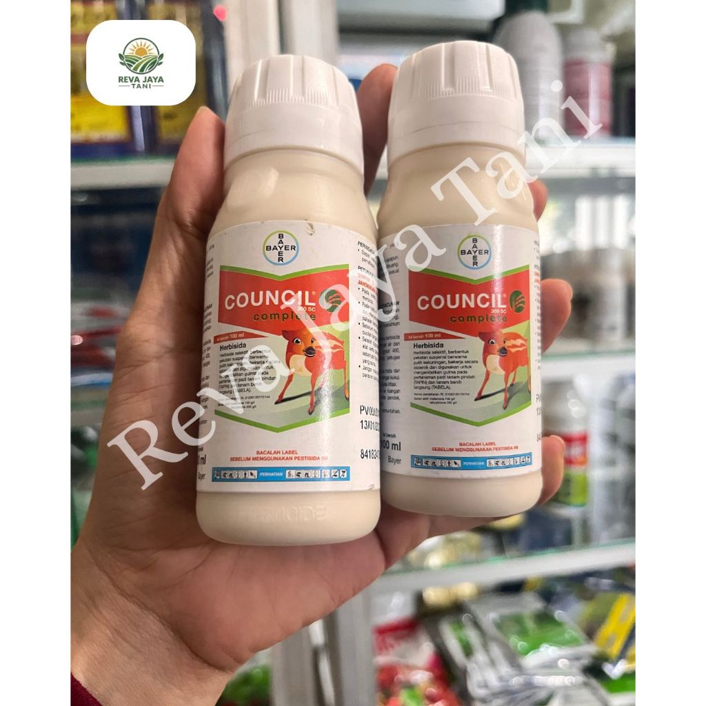 Council Complete 300SC 50ml Herbisida Sistemik Selektif Obat Rumput Pembasmi Gulma pada Padi