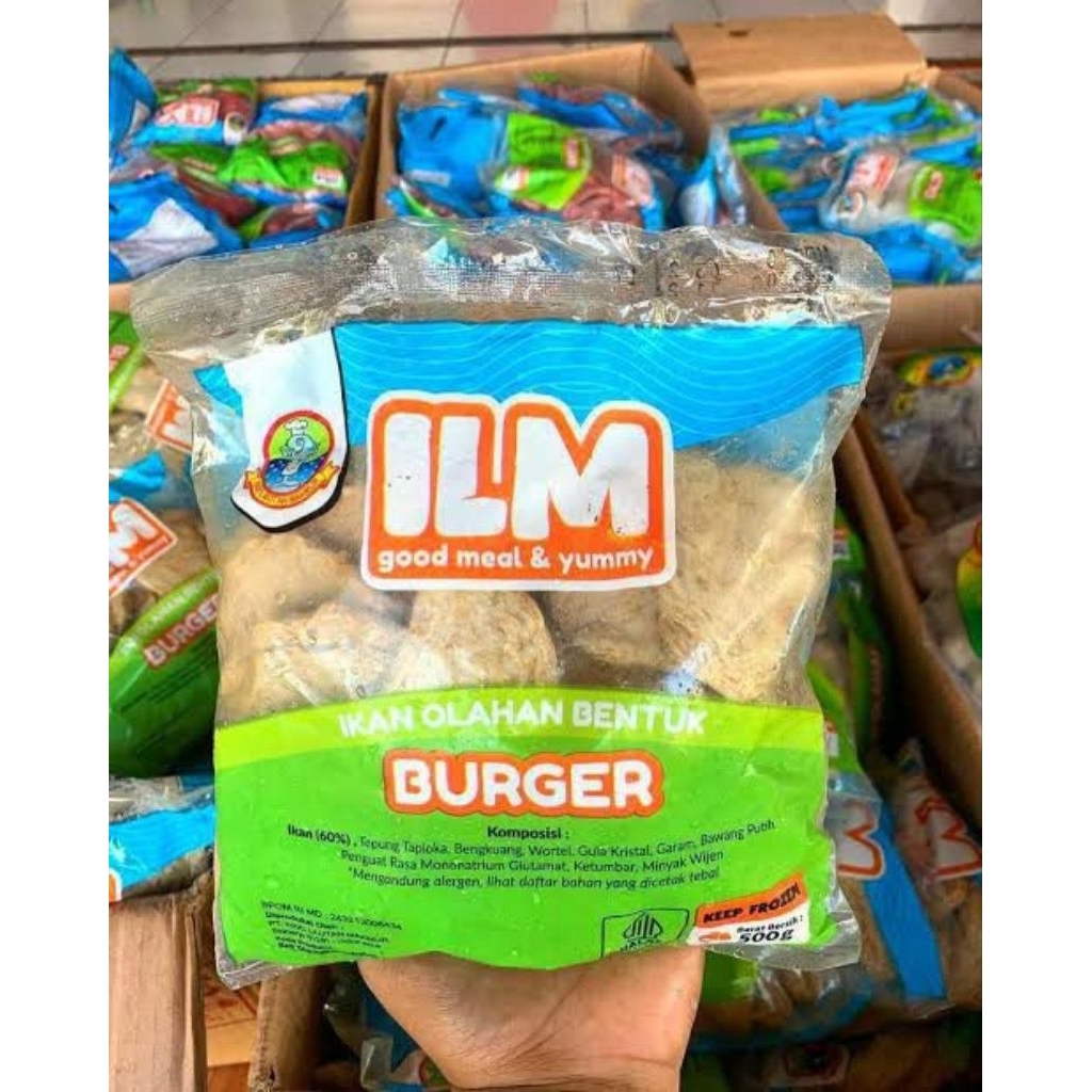 ILM BURGER/ TEMPURA GEPENG 500GR
