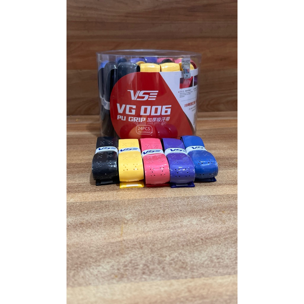 Grip Raket Badminton VSE VG-006 Grip Raket Badminton Vension Grip Karet Tebal
