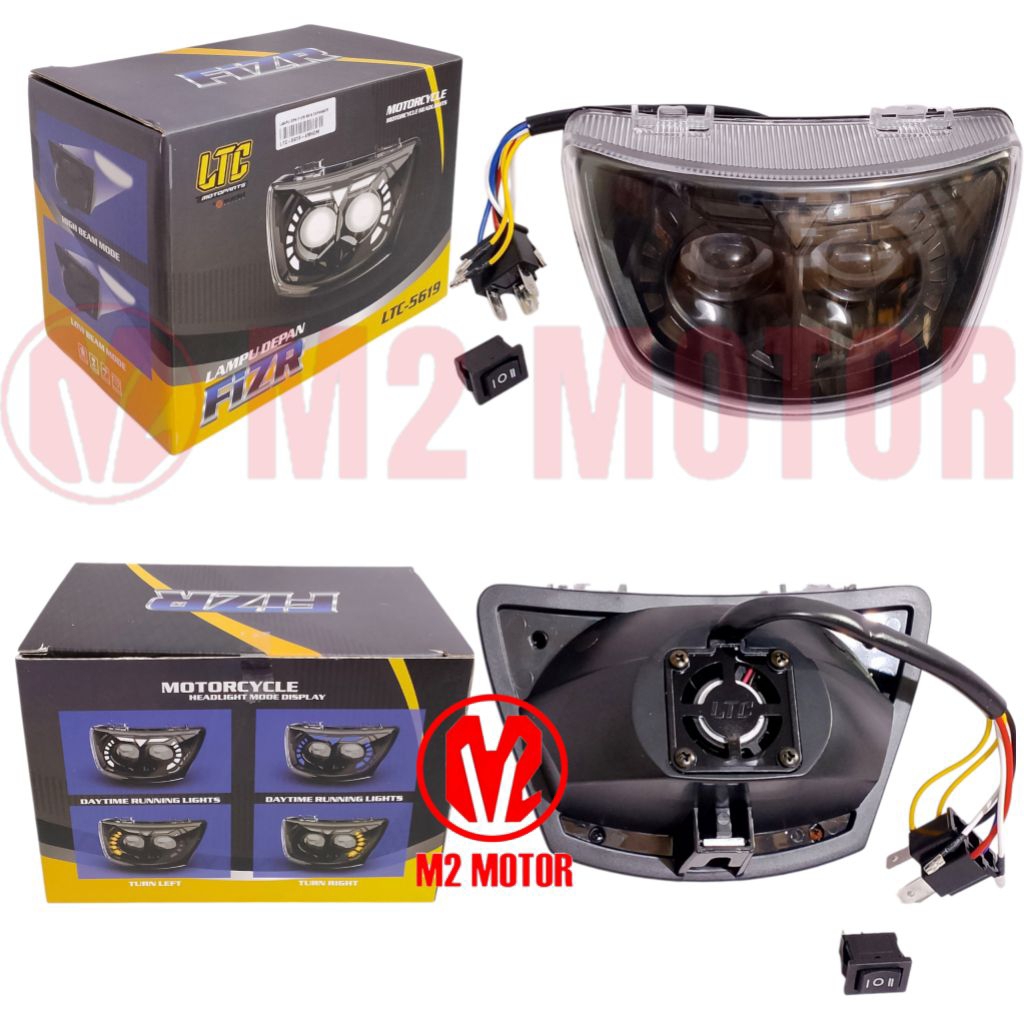 LAMPU DEPAN F1ZR 5619 DAYMAKER LTC