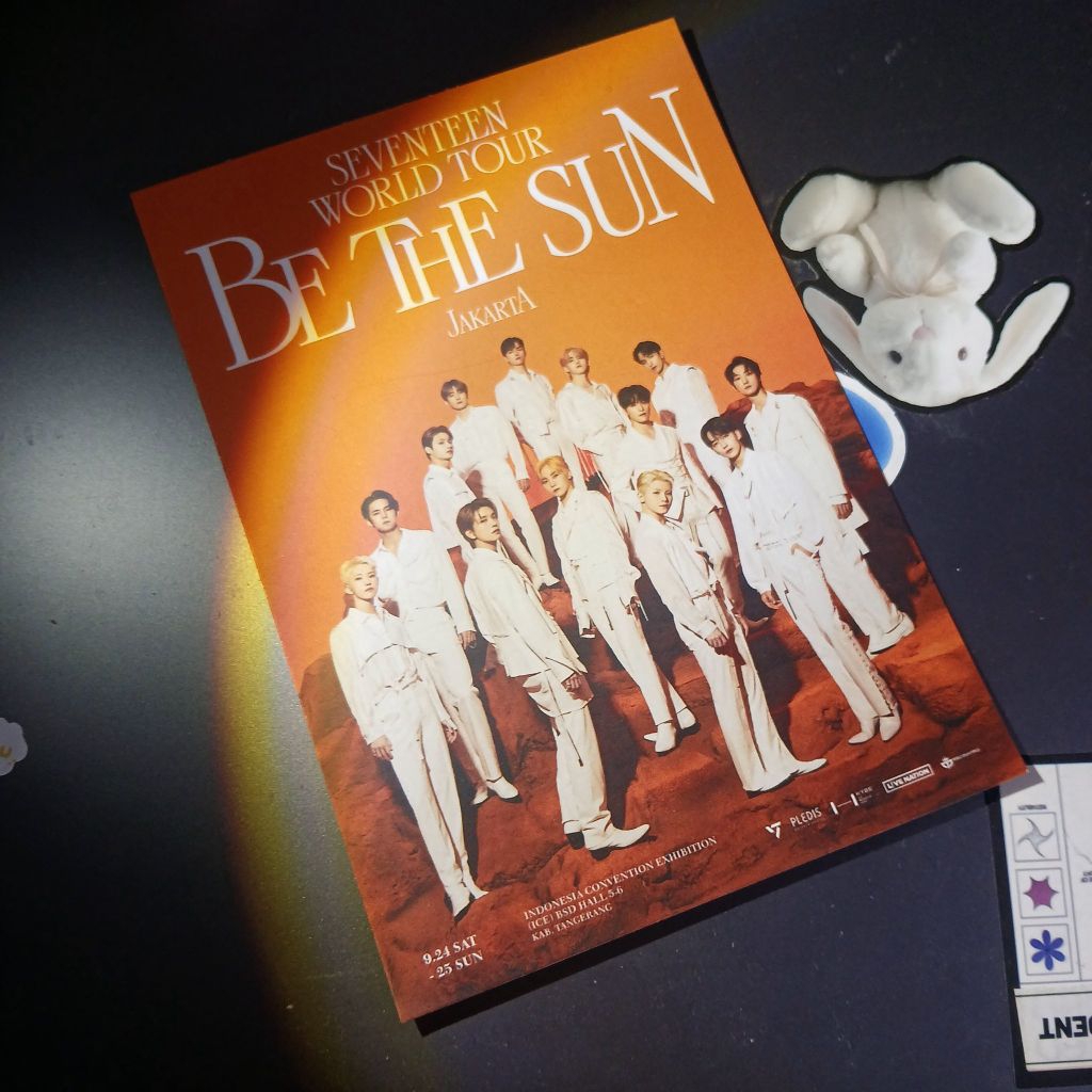 Seventeen Be The Sun Jakarta official postcard
